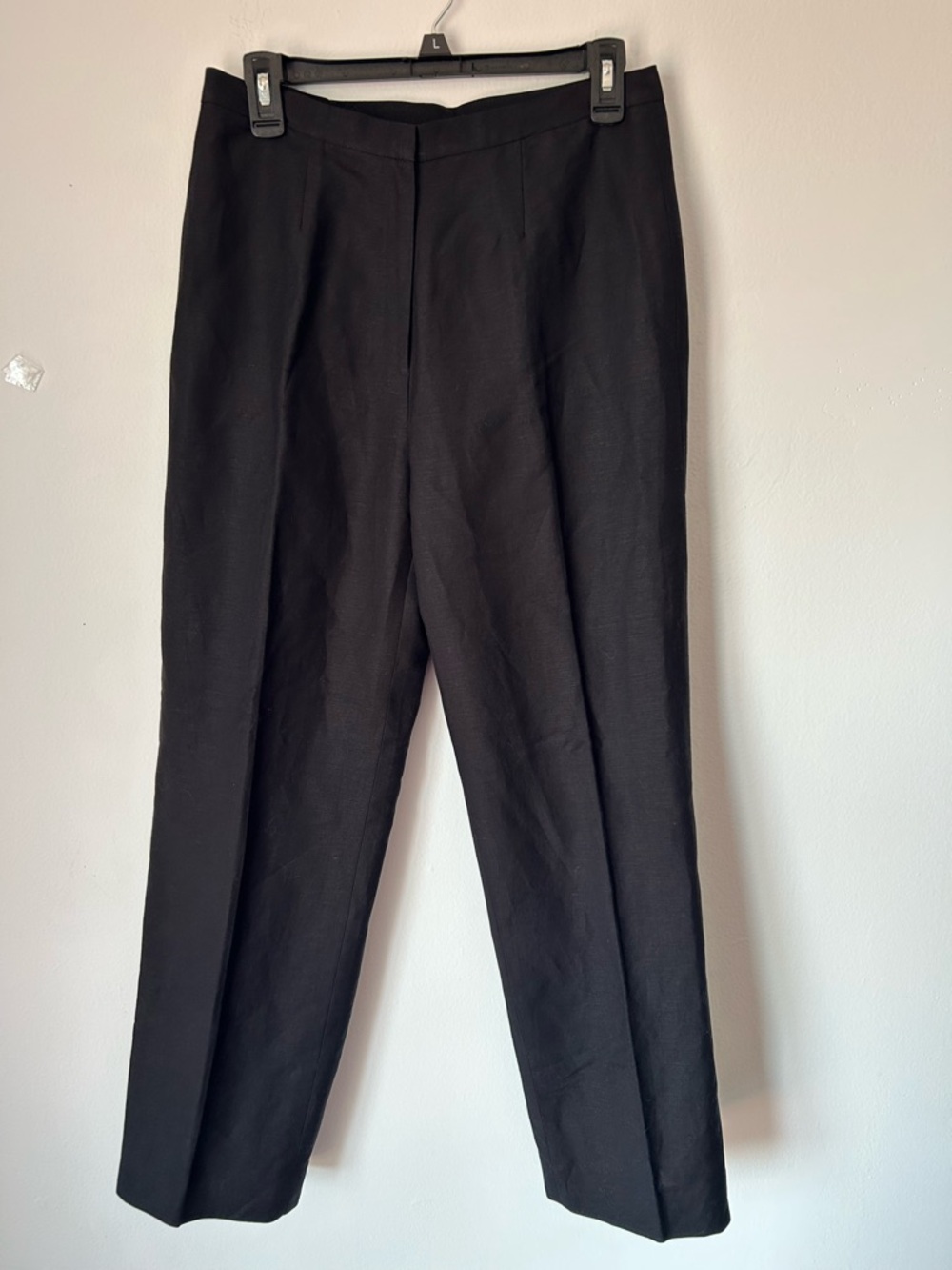 Kasper Straight-Leg Dress Pants in Black